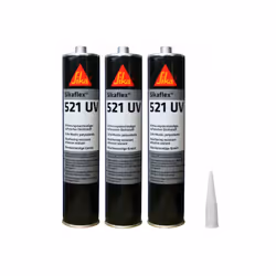 Description générale Ce lot de 3 colles mastic hybride Sikaflex 521 UV est conçu pour les travaux d'étanchéité et de collage  ...