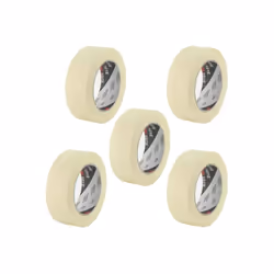 Présentation : Le ruban adhésif papier masquage 3M 101E 19mm x5 est un scotch papier crêpé lisse multi-usage 60°C d'une large ...