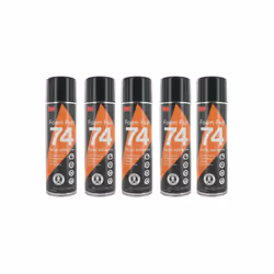 Présentation : Colle en aérosol 3M Foam Fast 74 - spéciale mousse x5 , spécialement formulée pour assembler rapidement les mo ...