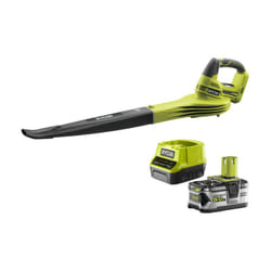 Pack Ryobi souffleur 18V One+ OBL1820S - 1 batterie 5.0Ah LithiumPlus - 1 chargeur rapide 2.0Ah RC18120-150