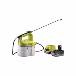 Présentation : Pack RYOBI pulvérisateur 18V One+ 3,5L OWS1880 - 1 batterie 4.0Ah - 1 chargeur rapide 2.0Ah RC18120-140X , un  ...