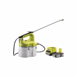 Présentation : Pack RYOBI pulvérisateur 18V One+ 3,5L OWS1880 - 1 batterie 2.5Ah - 1 chargeur rapide 2.0Ah RC18120-125 , outi ...