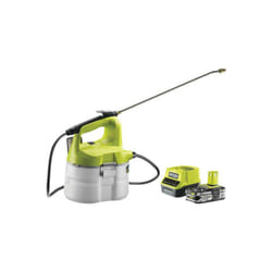 Pack RYOBI pulvérisateur 18V One+ 3,5L OWS1880 - 1 batterie 2.5Ah - 1 chargeur rapide 2.0Ah RC18120-125