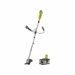 Présentation : Pack RYOBI débroussailleuse 18V One+ LithiumPlus RBC18X20B4F - 1 batterie 5.0Ah 18V One+ RB18L50 , idéale pour ...