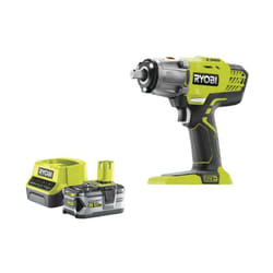 Ryobi - Pack boulonneuse à chocs 18V One+ R18IW3-0 - 1 batterie 5.0Ah - 1 chargeur rapide 2.0Ah RC18120-150