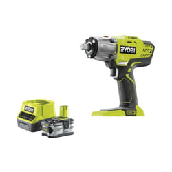 Ryobi - Pack boulonneuse à chocs 18V One+ R18IW3-0 - 1 batterie 4.0Ah - 1 chargeur rapide 2.0Ah RC18120-140