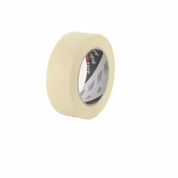 Présentation : Le ruban adhésif papier masquage 3M 101E 19mm est un scotch papier crêpé lisse multi-usage 60°C d'une largeur  ...