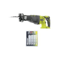 Ryobi - Pack Scie sabre 18V One+ R18RS-0 - Lot de 6 lames universelles - bois et métal 100/152mm - RAK06RB