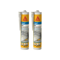 Sika - Lot de 2 mastic silicone sil Pool - Joint pour piscine transparent - 300ml