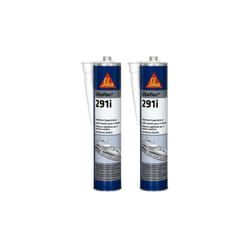 Lot de 2 colles mastic marine Sika Sika flex 291i - Blanc - 300ml