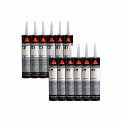 Présentation : Le lot de 12 colles mastic multi-usages SIKA Sikaflex 221 - Blanc - 300ml est idéale pour la réalisation de jo ...