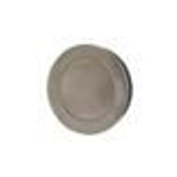 Poignées cuvettes ronde à encastrer - Avec platine poussoir - Diamètre 80 mm - Inox Brossé