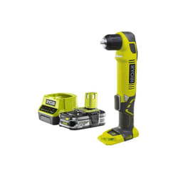 Pack RYOBI Perceuse-visseuse d'angle 18V One+ RAD1801M - 1 Batterie 2.5Ah - 1 Chargeur rapide RC18120-125