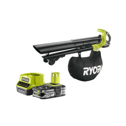 Pack Ryobi Souffleur aspiro-broyeur 18V One+ Brushless OBV18 - 1 Batterie 2.5Ah - 1 Chargeur rapide RC18120-125