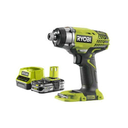 Ryobi - Pack Visseuse à choc 18V One+ R18ID3-0 - 1 Batterie 2.5Ah - 1 Chargeur rapide RC18120-125