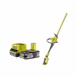 Présentation : Pack RYOBI Taille-haies sur bras articulé 18V One+ OHT1850X - 1 Batterie 2.5Ah - 1 Chargeur rapide RC18120-125 ...