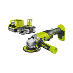 Ryobi - Pack Meuleuse d'angle 18 v One+ R18AG-0 - 1 Batterie 2.5Ah - 1 Chargeur rapide RC18120-125