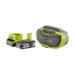 Ryobi - Pack Radio d'atelier 18V One+ R18RH-0 - 1 Batterie 2.5Ah - 1 Chargeur rapide RC18120-125
