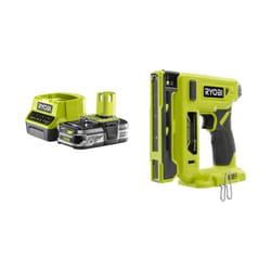 Ryobi - Pack Agrafeuse 18V R18ST50-0 - 1 Batterie 2.5Ah - 1 Chargeur rapide RC18120-125