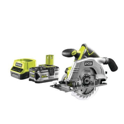 Pack RYOBI Scie circulaire 18V One+ R18CS-0 - 1 batterie 5.0Ah - 1 chargeur rapide 2.0Ah RC18120-150