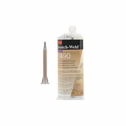 Présentation : Pack Colle époxy bi composant 3M DP 490 50ml - Buse 3M mélangeuse EPX quadro, ce pack est idéalement conçue po ...