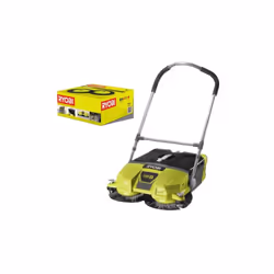 Présentation : Pack RYOBI Balayeuse motorisée 18V One+ 533 mm R18SW3-0 - Kit 2 brosses RYOBI pour balayeuse motorisée R18SW3, ...