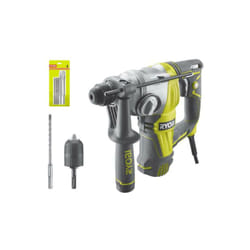 Ryobi - Pack Perforateur Burineur sdsplus 800W - 4 modes - RSDS800-KC - Kit 3 forets plus 2 burins sds+ - RAKSP05