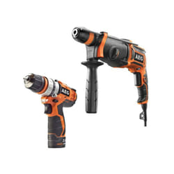 Pack AEG Perforateur burineur électrique sdsplus 800W 2.4 Joules - Perceuse-visseuse 12V Prolithium-ion