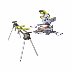Description générale Ce pack contient une scie à coupe d'onglets radiale électrique - 1500W - 216mm - EMS216L équipée d'un gu ...