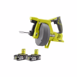 Présentation : Vos canalisations sont bouchées ? Le déboucheur RYOBI 18V - 2 batteries LithiumPlus 2.5Ah - R18DA-0 est idéal  ...