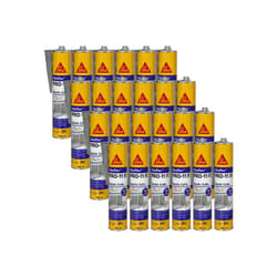 Lot de 24 mastics colle Sika Sika flex pro 11 fc Purform - Gris béton - 300ml