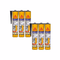 Présentation : Le mastic colle multi-usages Sikaflex 11 FC Purform est un mastic colle mono composant élastique, multi usages ...