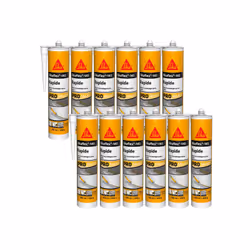 Présentation : Ce mastic colle SIKA Sikaflex 143 Rapide - Blanc - 290ml une colle mono composante pour le bâtiment. A prise r ...