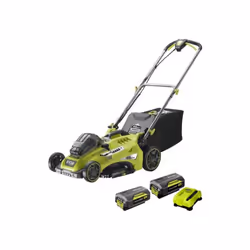 Description générale Le pack RYOBI tondeuse 36V LithiumPlus Brushless RY36LMX51A comprend une tondeuse Power Assist Brushless ...