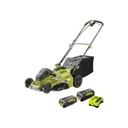 Ryobi - Pack Tondeuse 36V RLM36X46H50PG - 2 Batteries 36V LithiumPlus 4.0Ah - 5.0Ah - 1 Chargeur