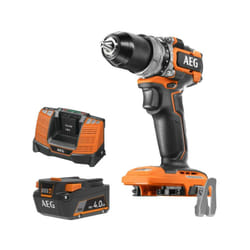 Pack AEG 18V - Perceuse percussion Brushless Subcompact - Batterie 4.0 Ah - Chargeur