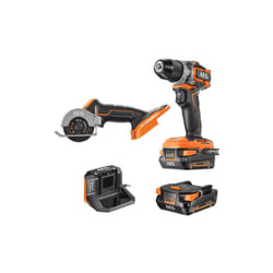 Pack AEG Perceuse-visseuse - Mini scie multi-matériaux - 18 v - Subcompact - Brushless - 2 Batteries 2,0 Ah - Chargeur
