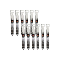 Sika - Lot de 12 colles mastic flex 522 Caravan - Blanc - 100ml