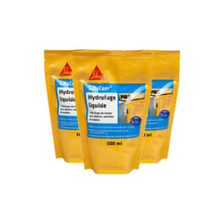 Sika - Lot de 3 hydrofuges de masse liquide Cem - Pour béton et mortier - 500ML