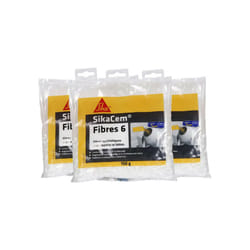 Sika - Lot de 3 Fibres micro-synthétiques Cem - Pour bétons et mortiers - Fibres 6 - 150 g