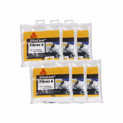 Présentation : Les fibres micro-synthétiques SIKA SikaCem - Pour bétons et mortiers - Fibres 6 - 150 g , sont des fibres micr ...