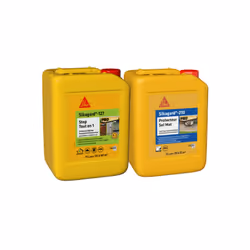 Présentation : Pack Nettoyage et Protection Sol SIKA - Sikagard-127 Stop 5L - Sikagard-210 Protecteur Sol Mat 5L , pour le tr ...
