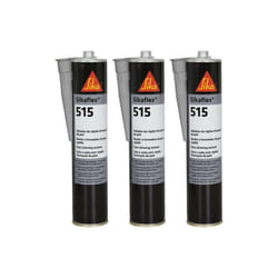 Sika - Lot de 3 mastics d'étanchéité universel pour véhicules industriels flex 515 - Gris clair - 300ml