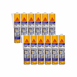 Présentation : Ce mastic-colle à prise rapide - SIKA Sikaflex High Tack - Blanc - 300ml est une colle mono composante, à tene ...