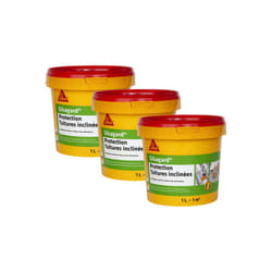 Lot de 3 peintures de protection Sika Sika gard Protection Toiture inclinée - Beige - 3 x 1L