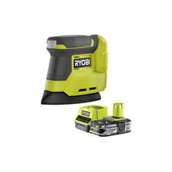 Ryobi - Pack Ponceuse triangulaire 18V One+ RPS18-0 - 1 Batterie 2.5Ah - 1 Chargeur rapide RC18120-125
