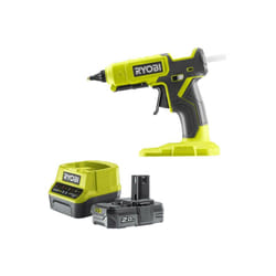 Ryobi - Pack Pistolet à colle 18V One+ RGL18-0 - 1 Batterie 2.0 Ah - 1 Chargeur rapide