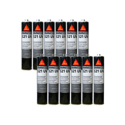 Sika - Lot de 12 colle-mastics hybride flex 521 uv - Blanc - 300ml