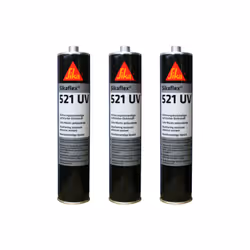 Présentation : Cette colle mastic hybride SIKA Sikaflex 521 UV - Gris clair - 300ml adhère sur la plupart des supports (bois, ...