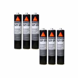 Présentation : Cette colle mastic hybride SIKA Sikaflex 521 UV - Gris clair - 300ml adhère sur la plupart des supports (bois, ...